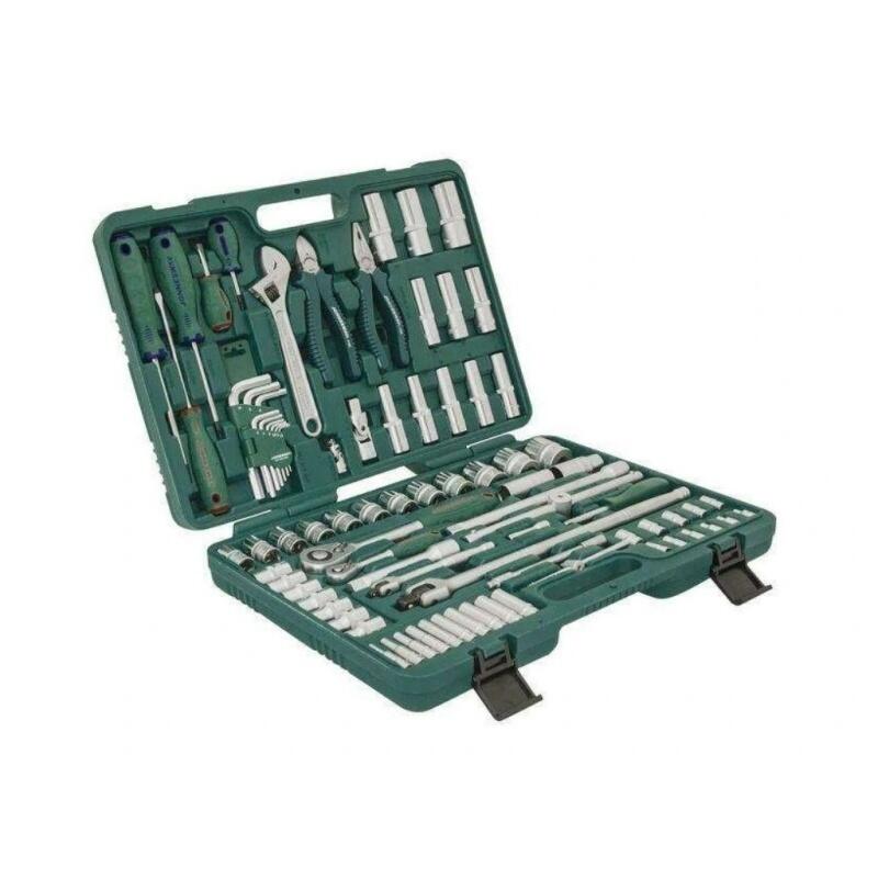 Sada hlavic 1/4", 1/2" 83-dílná (krátké+prodloužené) - JW-S04H52483S