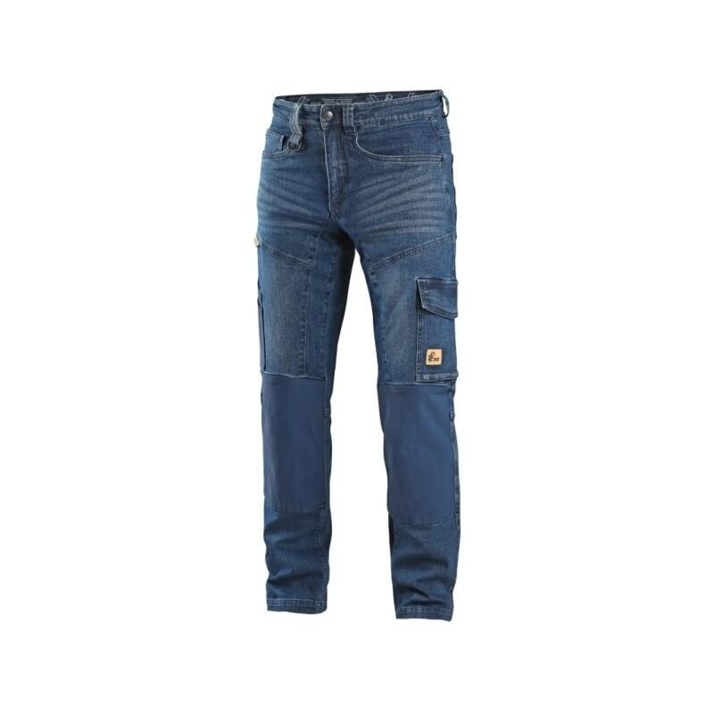 Kalhoty jeans CXS ALBI, pánské, modré, vel. 62 b1/10 - CN-1490-303-400-62