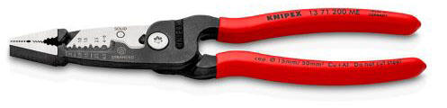 Odizolovací kleště 200 mm WireStripper Knipex 13 71 200 ME - na blistru - KN13-71-200-ME-SB