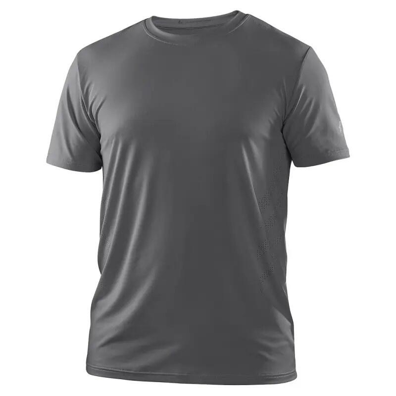 Tričko CXS MOVADO, funkční, krátký rukáv, pánské, tmavě šedé, vel. 4XL b1/60 - CN-1710-018-718-98