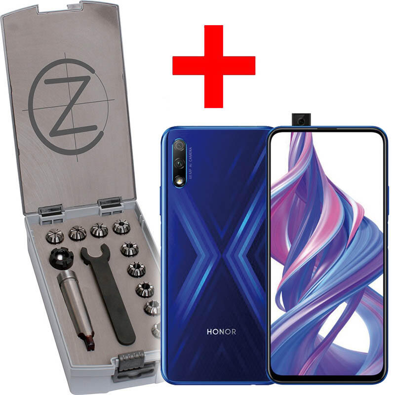 Upínač CZMK 1,0-10,0mm s morse kuželovou upínací stopkou Mk3 + Mobilní telefon HONOR 9 X - SET-CZMK3/10-E1