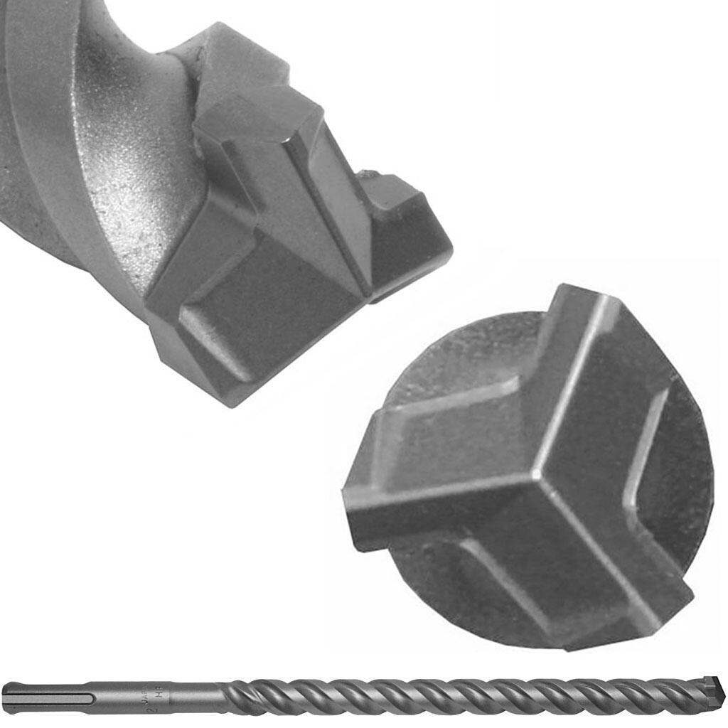 Vrták SDS-plus 12x410mm tříbřitý monolit - MIDL3SDS1204E
