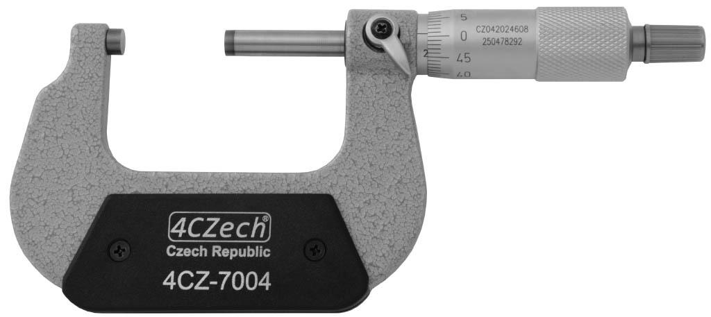 Mikrometr třmenový ČSN 25 1420 DIN 863 0.01 125-150 - 4CZ-7013