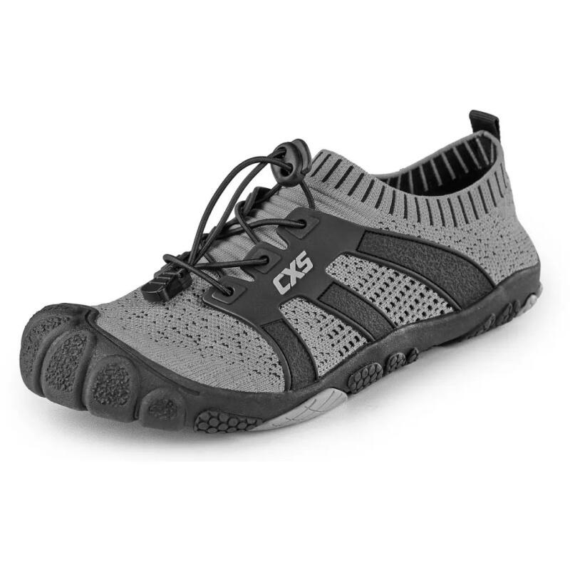 Obuv, barefoot polobotka CXS PURESTEP, šedo-černá, vel. 42 - CN-2220-056-710-42