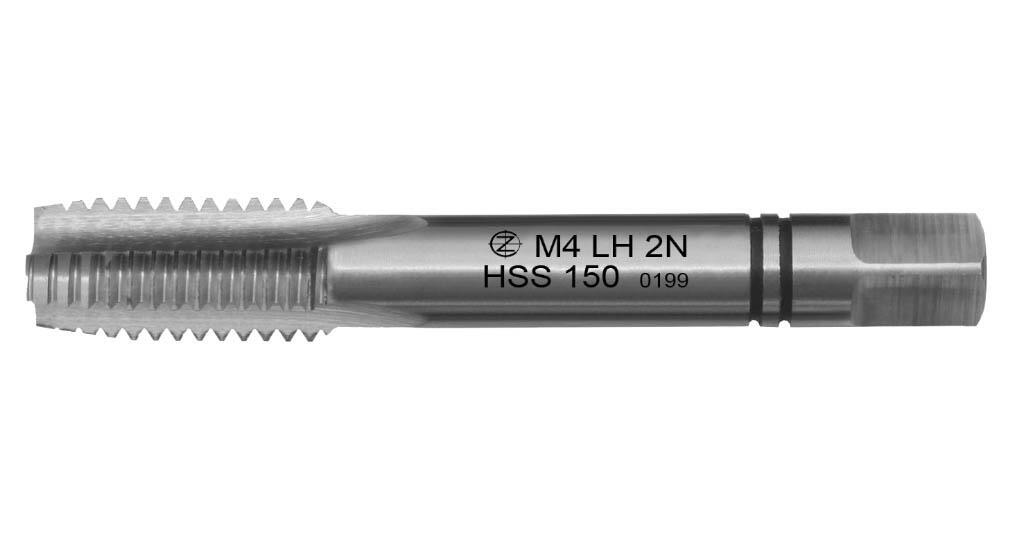 Závitník sadový M 2,5 II L 2N HSS CSN 22 3010 - 150 - CZZ150-0252