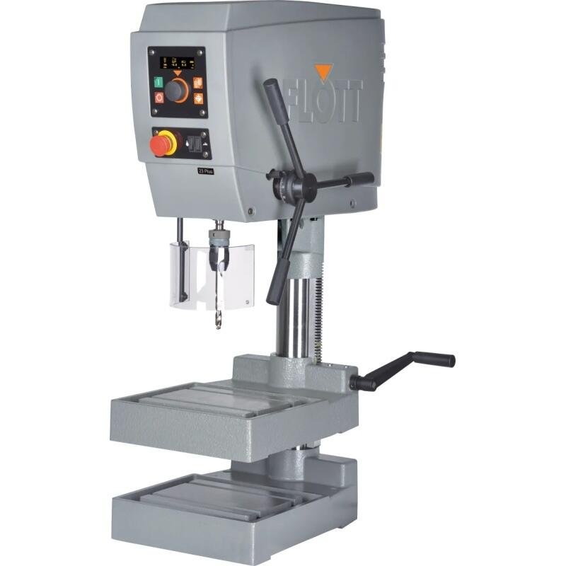 TB 25 Plus sloupová vrtačka R2 Mk3, 400V, 1,5kW - FLOTT-225016