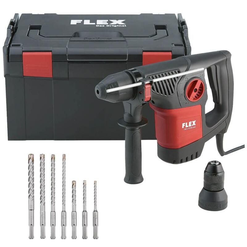 Akční CHE 4-32 R Kombinované vrtací kladivo 4 kg, SDS-plus + sada vrtáků - FX-534506