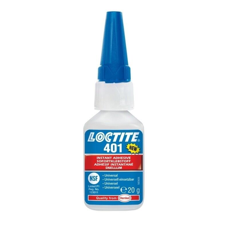 Loctite 401 BO20G - Vteřinová lepidla - LC-401-020