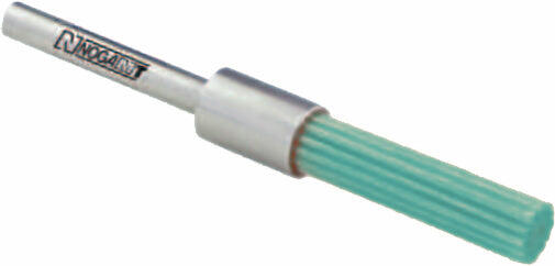 Kartáč koncový pro odjehlení Ø 5,0 mm - zrno 800 (modrý - pro tvrdokov, nerezovou ocel, superslitiny a titan) - UF-EB00-0800-D005-4550