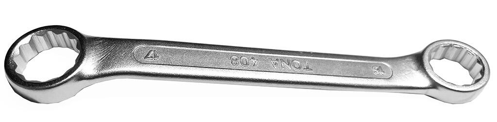 Očkový klíč vyhnutý 15° 12x13mm - TN408/6-12X13