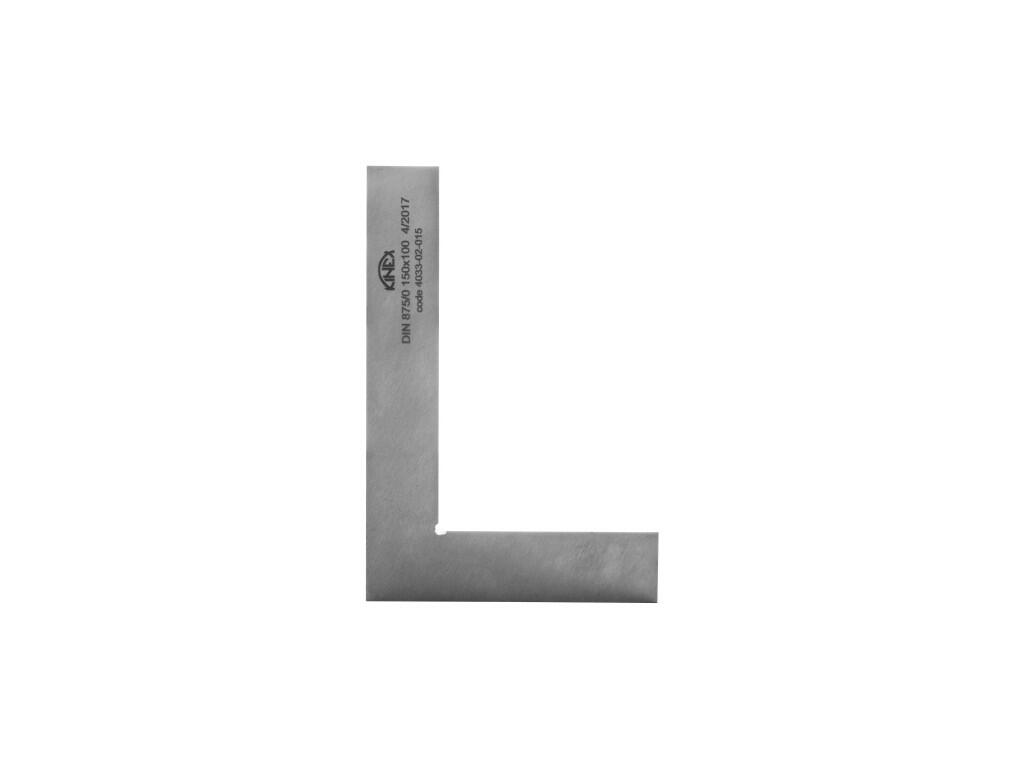 Úhelník přesný, plochý DIN 875, tř. př.2 31x8 mm 250x165 mm KINEX - KI4033-22-025