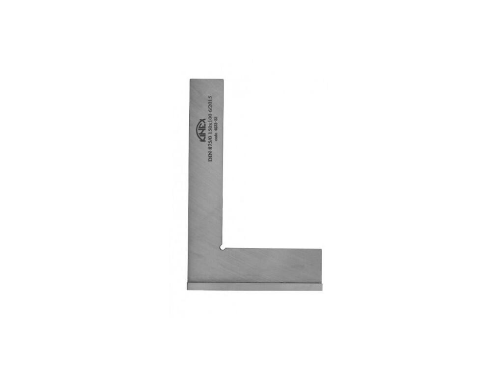 Úhelník přesný, příložný DIN 875 NEREZ 31x8 mm 250x165 mm tř.př.1 KINEX - KI4034-17-025