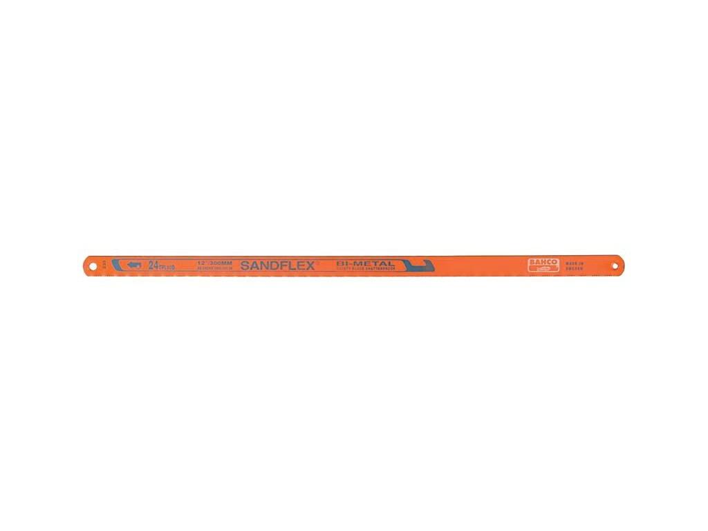 List do ruční pilky na kov Bi-metal 300x13x0.65mm SANDFLEX - BA-3818-300-PROG-100