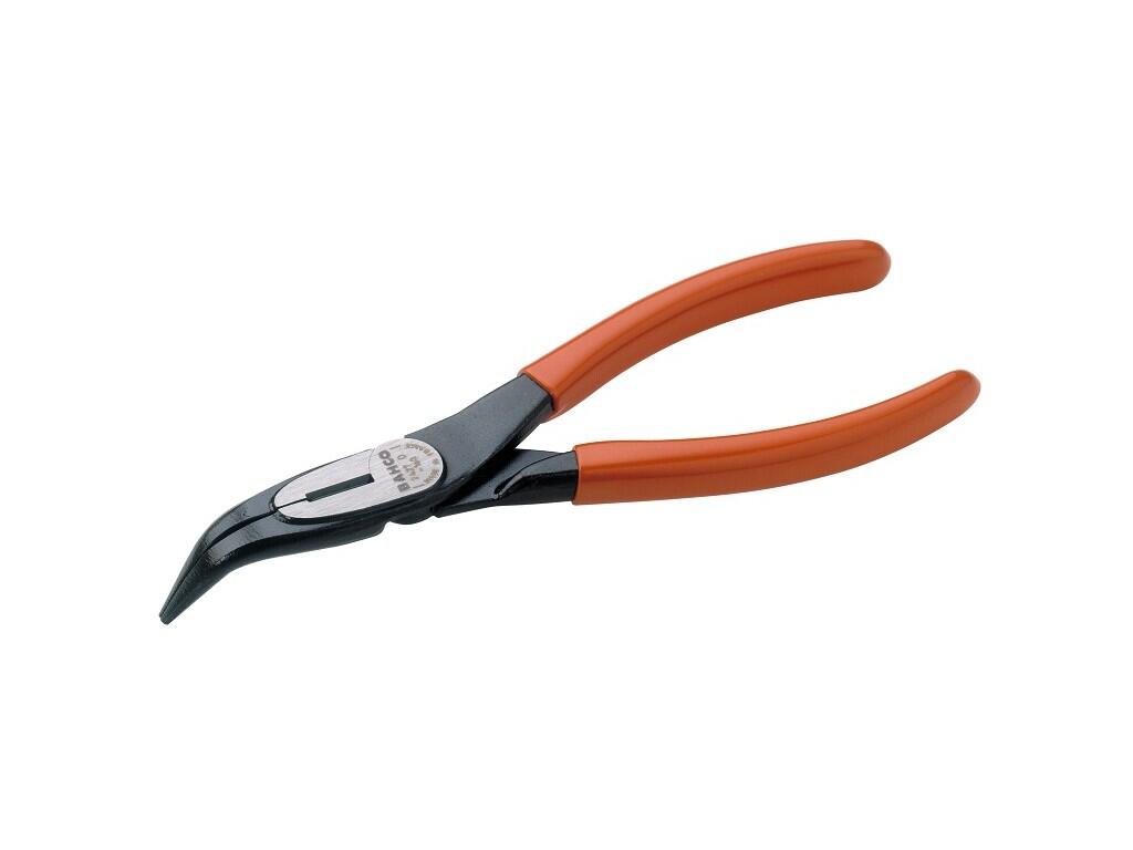 Kleště s dlouhými čelistmi zahnuté 200mm - BA-2427 D-200
