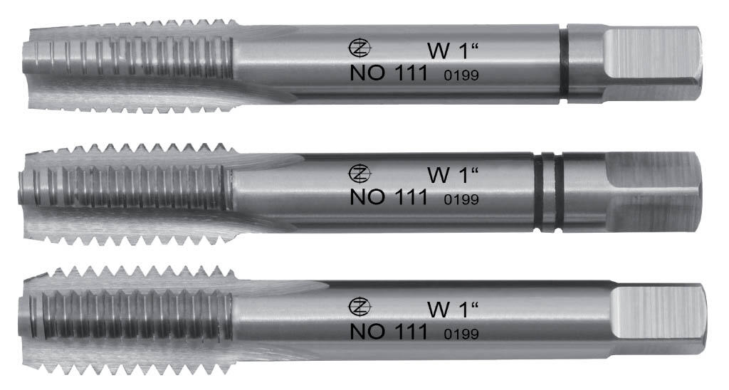 Závitník sadový W 7/32" 24z/1" sada NO stř. PN8/3011 - 111 - CZZ111-732