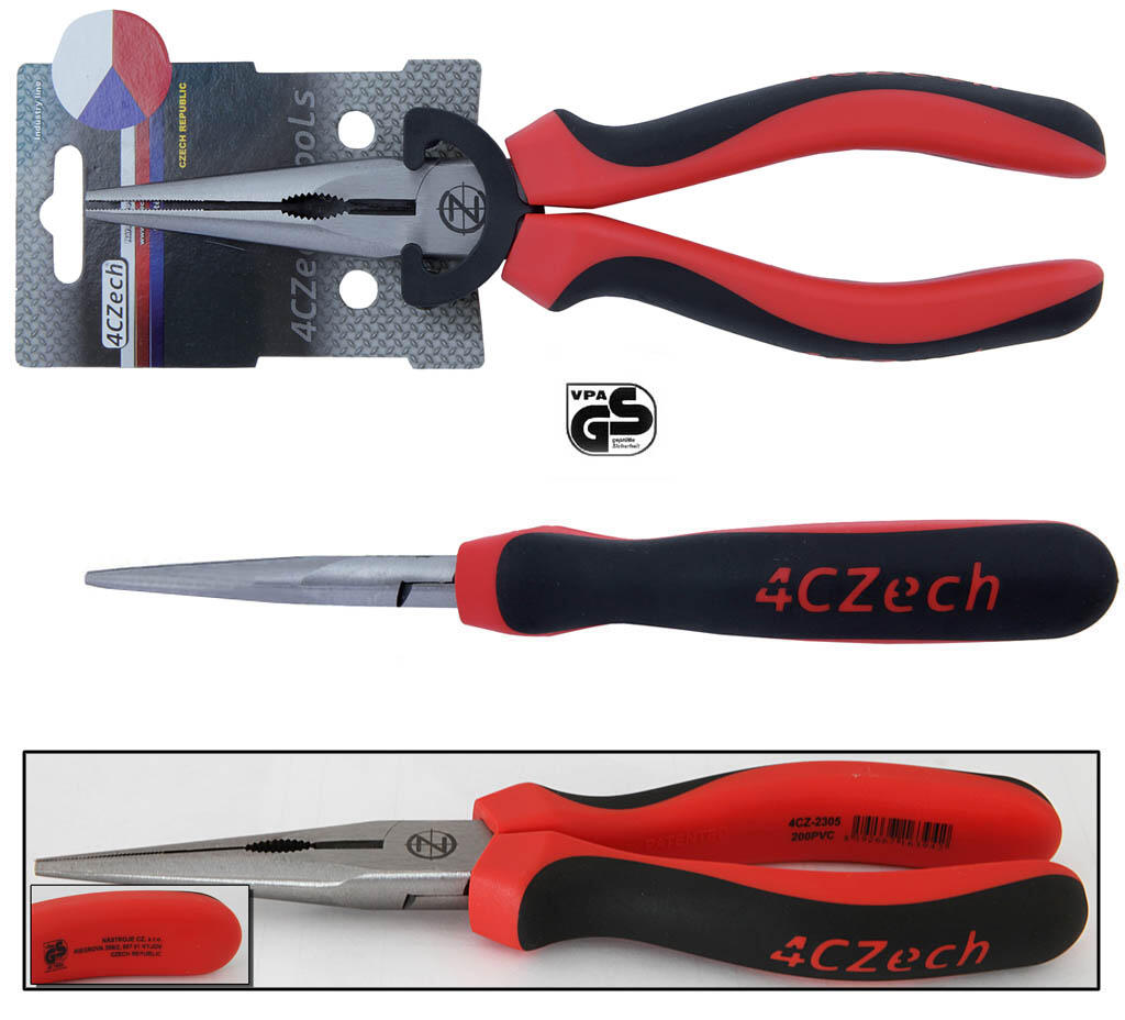 Kleště pro jemnou mechaniku 200mm M3,2/H2,2mm DIN ISO 5745 /26 15 200/ - 4CZ-2305-200PVC