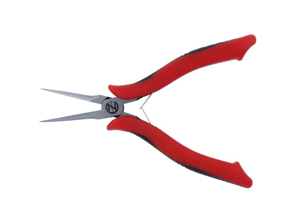 Kleště na drát s půlkulatými jehlovými čelistmi pro jemnou mechaniku /35 72 145/ - 4CZ-2307M-150PVC