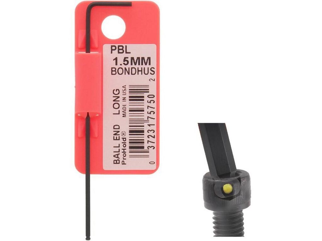 L-klíč ProHold 6HR s kuličkou 4.0mm, na kartě - BD75760