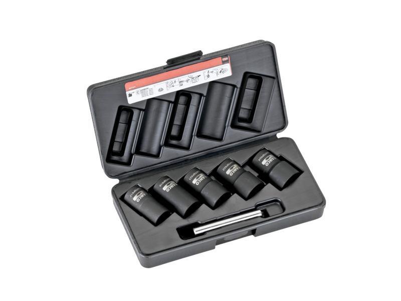 Sada nástrčných klíčů Twist 1/2", 17, 19, 21, 22 a 24mm - BA-BWTSP6