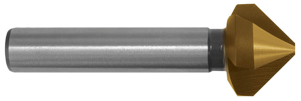 Záhlubník kuželový tříbřitý 90° D7,3 DIN335C HSSCo5 TiN - CZ797-073