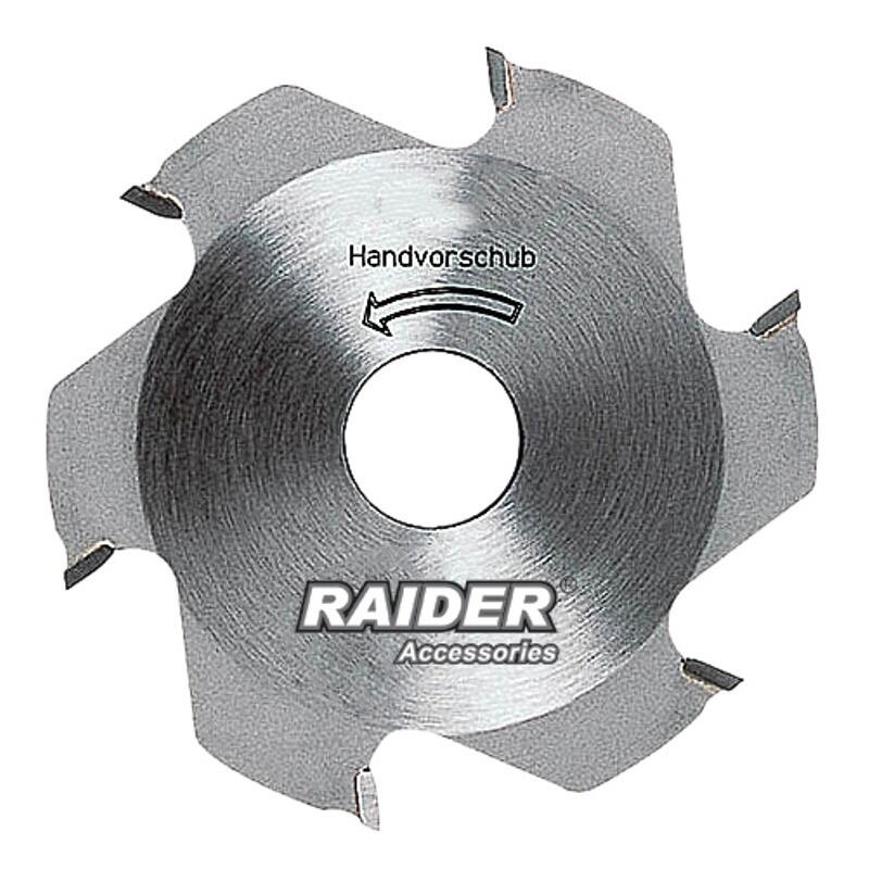 Drážkovací fréza s vložkami z karbidu wolframu ø100xø22x4mm 6T - TM-163141