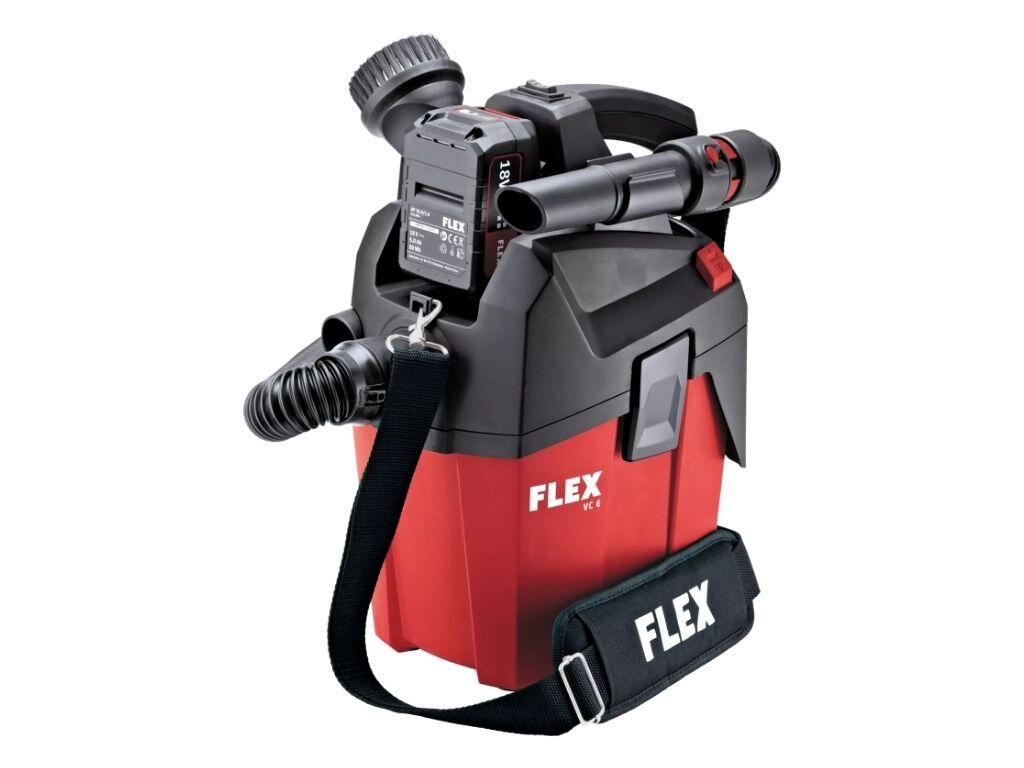VC 6 L MC 18.0 Aku kompaktní vysavač bez akumulátoru a nabíječky FLEX - FX-481491