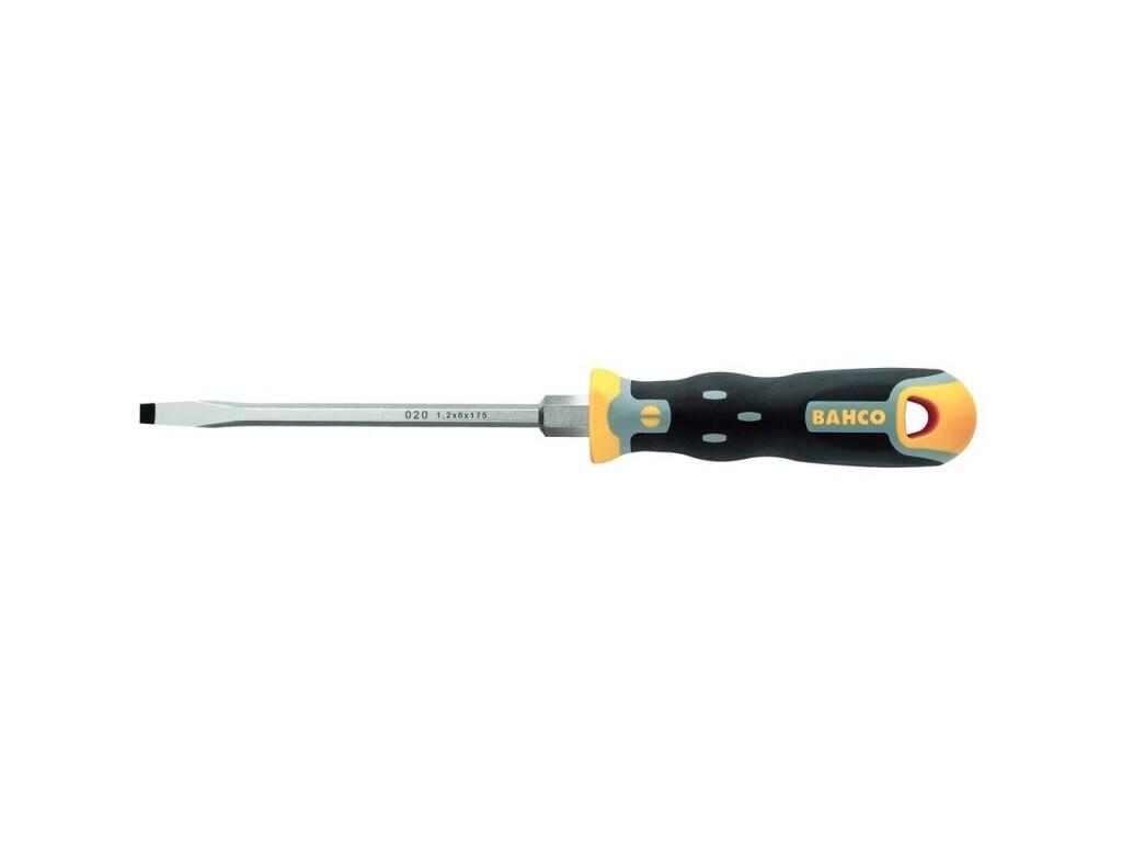 Šroubovák TEKNO plochý, šestihranný profil dříku, 8.0x175mm - BA-020.080.175