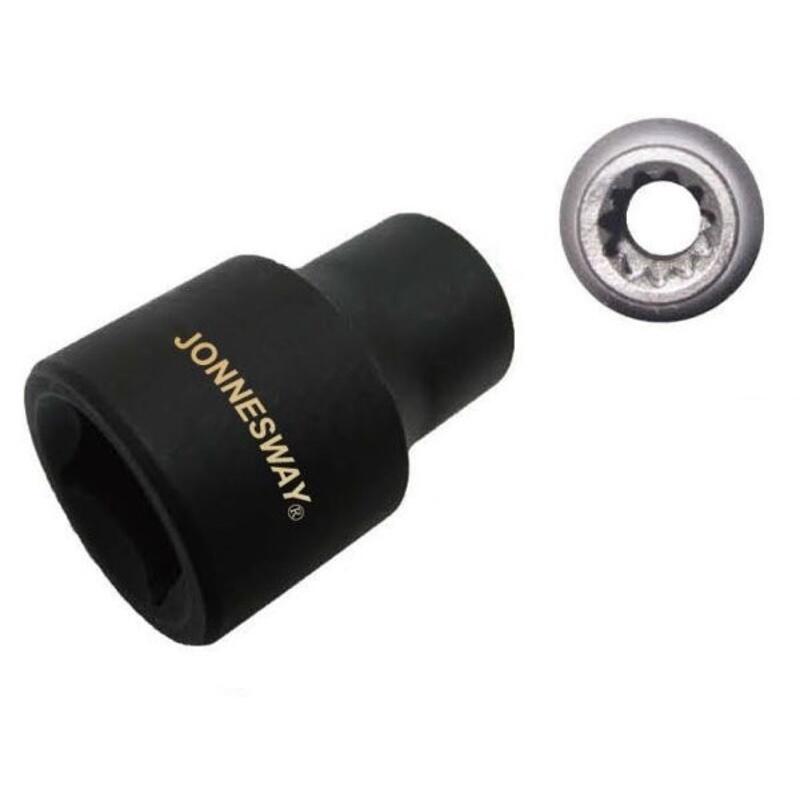 Hlavice 3/8" na brzdové třmeny nákladních aut 11 hran - JW-AN040244