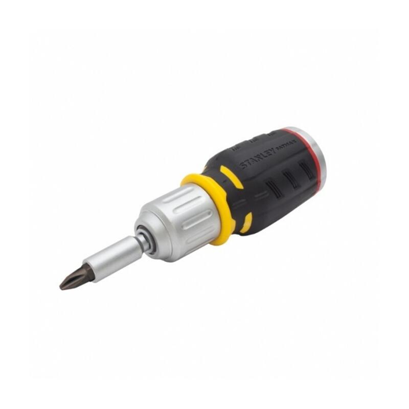Krátký ráčnový šroubovák FatMax se 6 bity - ST-FMHT0-62688