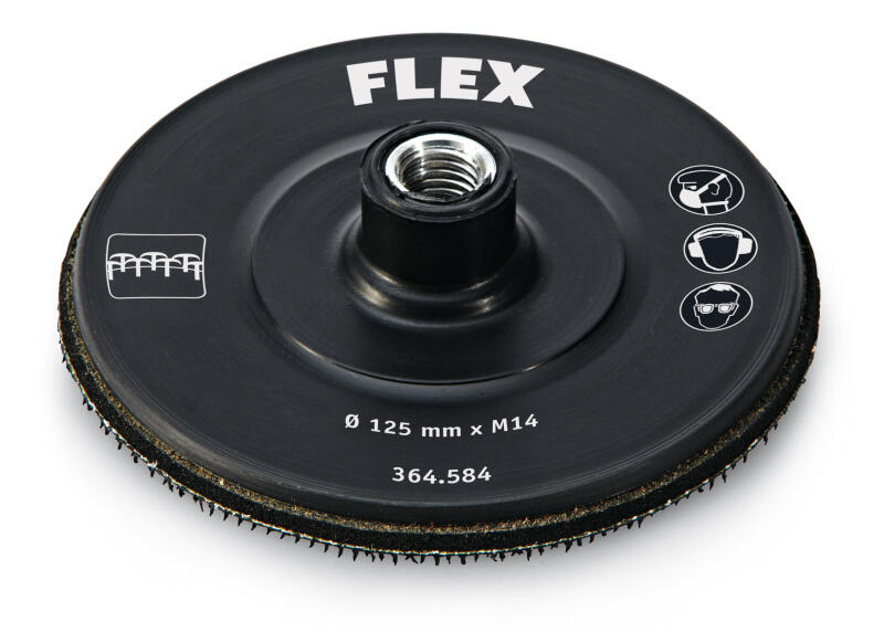 Unášecí talíř se suchým zipem "Hook" D125, M14 FLEX - FX-364584