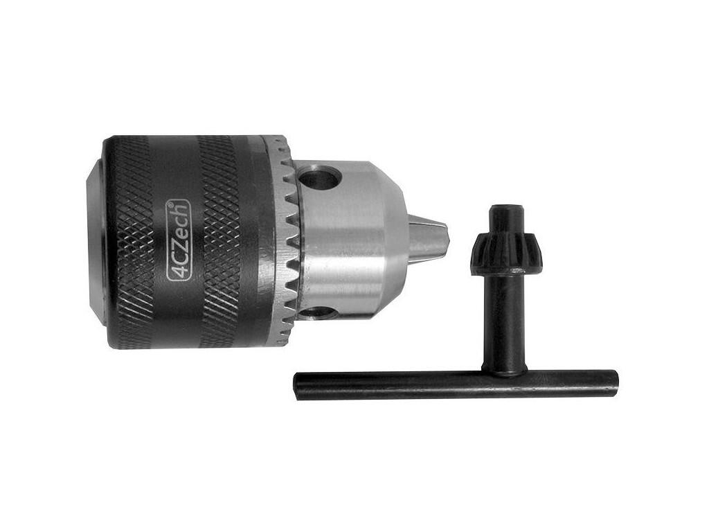Sklíčidlo vrtačkové zubové s kličkou 1,5-10mm se závitem M14x2 pro úhlové brusky - 4CZ-H10K-M14