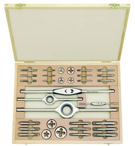 kazeta W1-II NO W1/8"-W1/2" závitníky sadové; závitové čelisti; vratidla - CZZ311-012