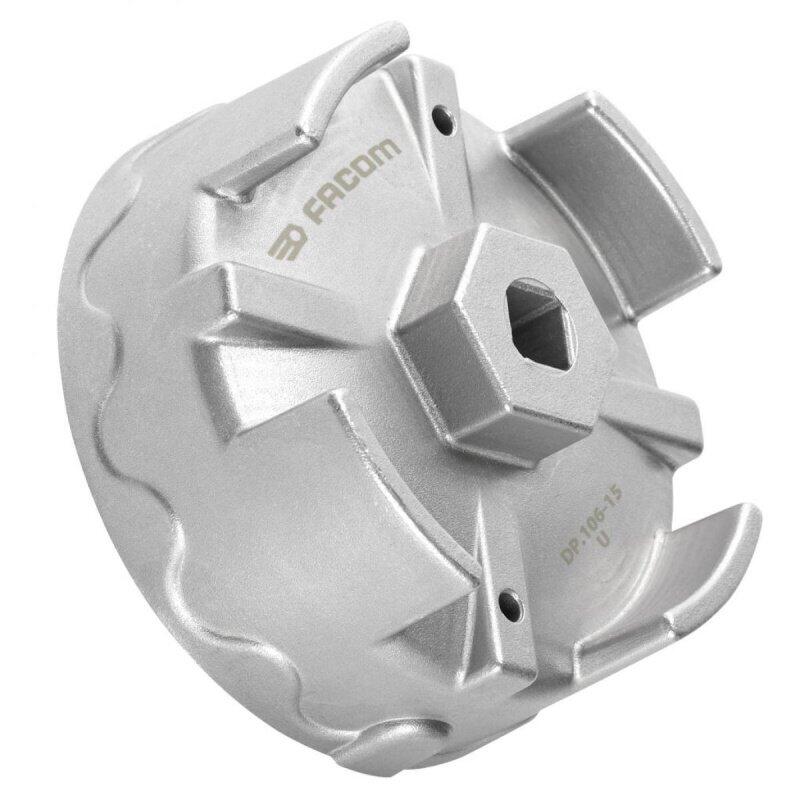 KLÍČ NA VÍČKA OLEJOVÝCH FILTRŮ NÁKLADNÍCH AUT RENAULT A VOLVO - FC-DP.106-15PB