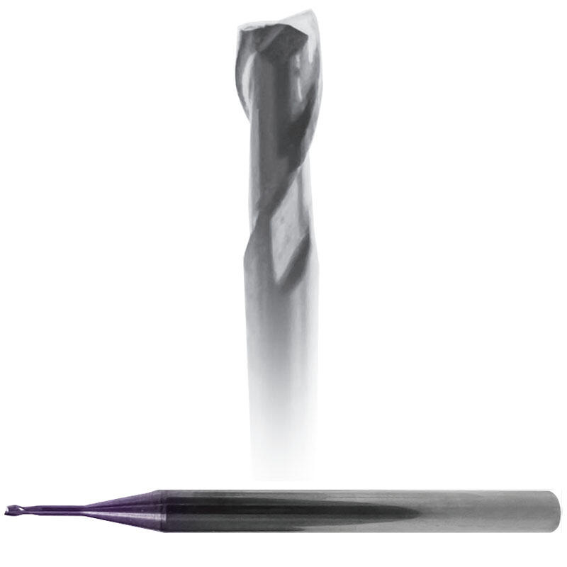 Mikrofréza 0,5-50/0,7, 2břity, stopka 4mm, L3=8mm, univerzální, břit přes střed - CZTK-6247-050-080-GS-HA