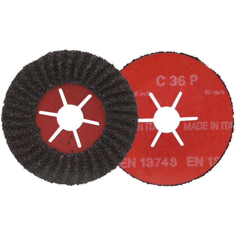 Kotouč brousící 115mm zr.36 polopružný s karbidem křemíku, ideální pro zpracování stavebních materiálů, mramoru, kamenů atd. b25 - IM-SF115C36