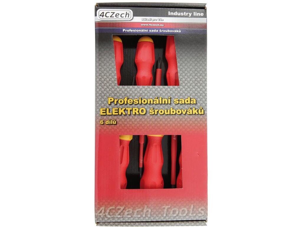 Sada šroubováků 1000V PL,PH 6 dílná ELEKTRO - 4CZ-7556-50