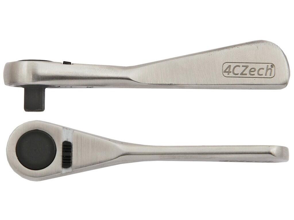 Ráčna mini přepínací se čtyřhranem 1/4" NEREZ - 4CZ-134-14