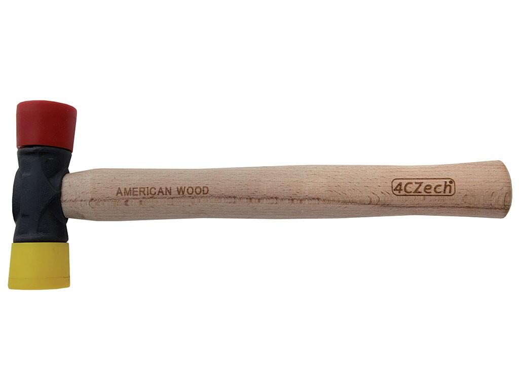 Palička s měkkými konci 350g s dřevěnou rukojetí - 4CZ-55-350