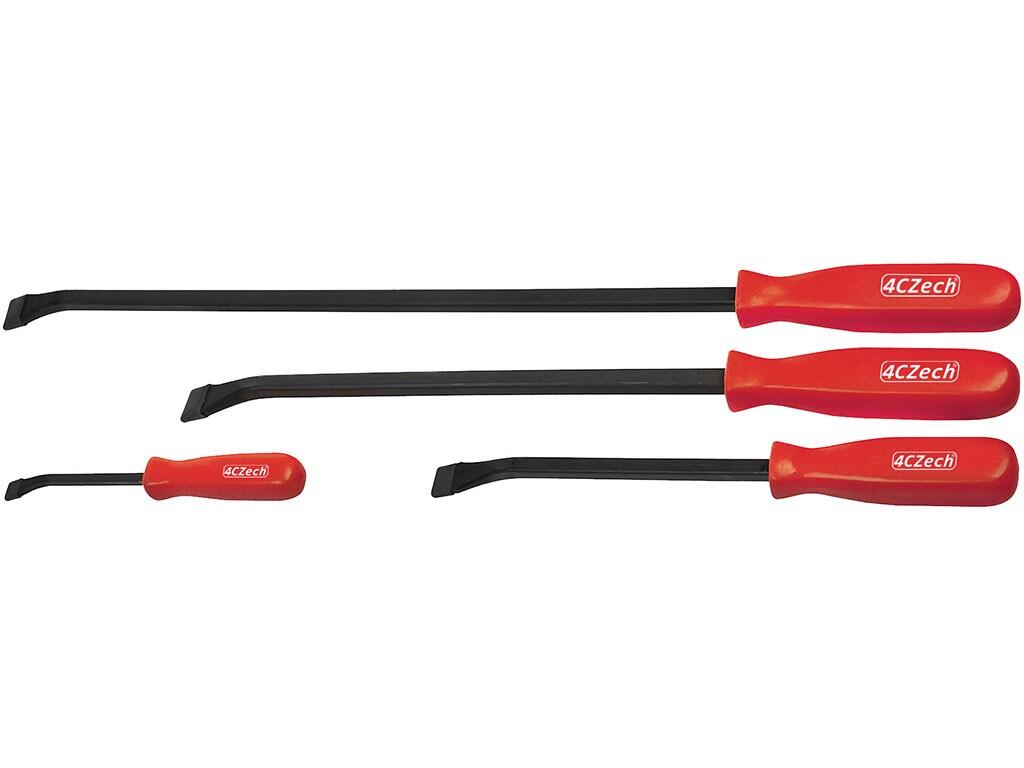 Sada páčidel s plastovou rukojetí 4-dílná, 200mm-300mm-450mm-600mm - 4CZ-66-S4