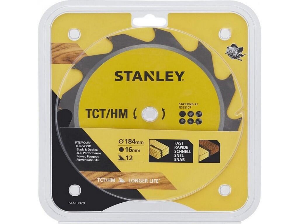 Pilový kotouč TCT/HM pro podélné řezy Ø 184 x 16 mm, 12 zubů - ST-STA13020-XJ