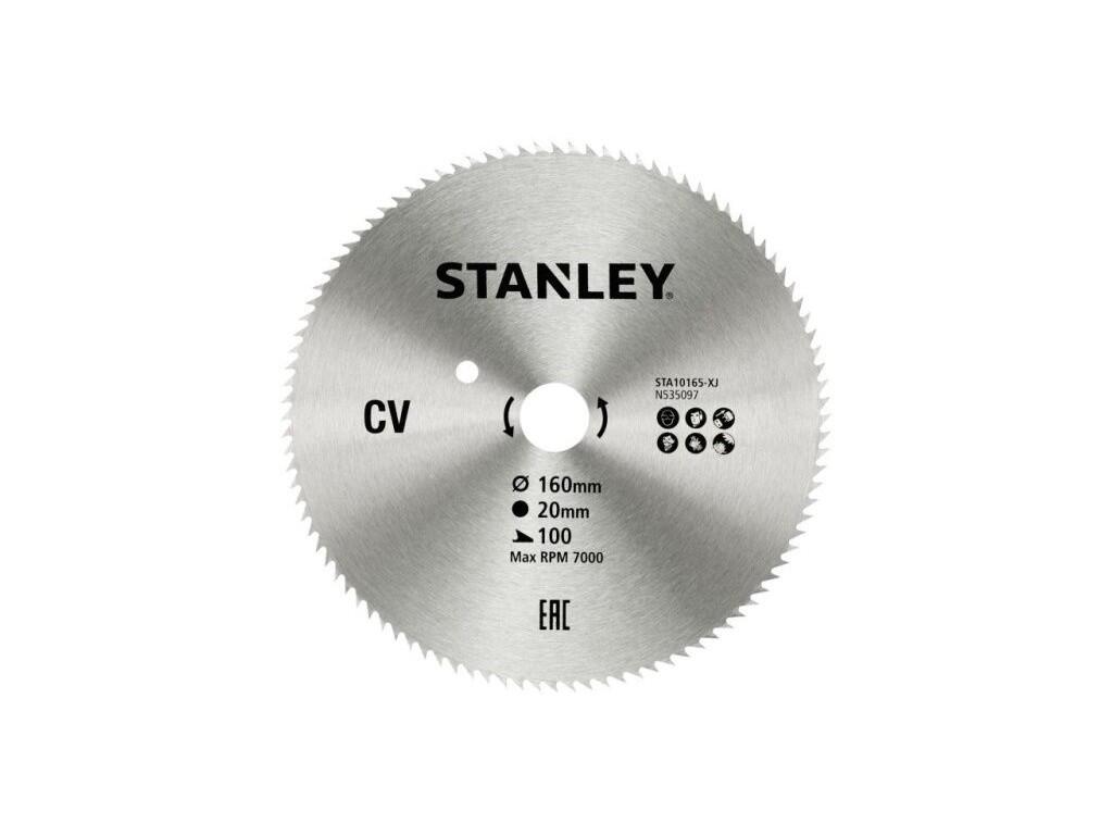 Pilový kotouč pro příčné řezy Ø 160 x 20 mm, 100 zubů - ST-STA10165-XJ