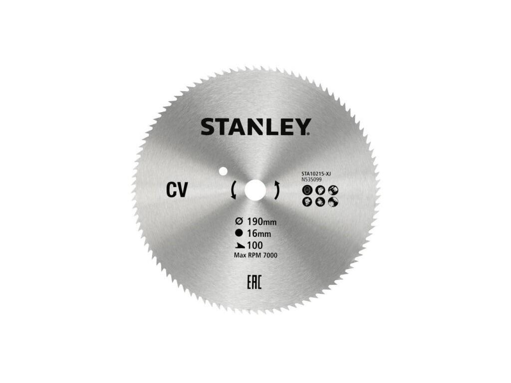 Pilový kotouč pro příčné řezy Ø 190 x 16 mm, 100 zubů - ST-STA10215-XJ