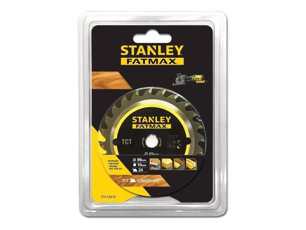 Pilový kotouč na dřevo TCT Ø 89 x 10 mm, 24 zubů - ST-STA10410-XJ