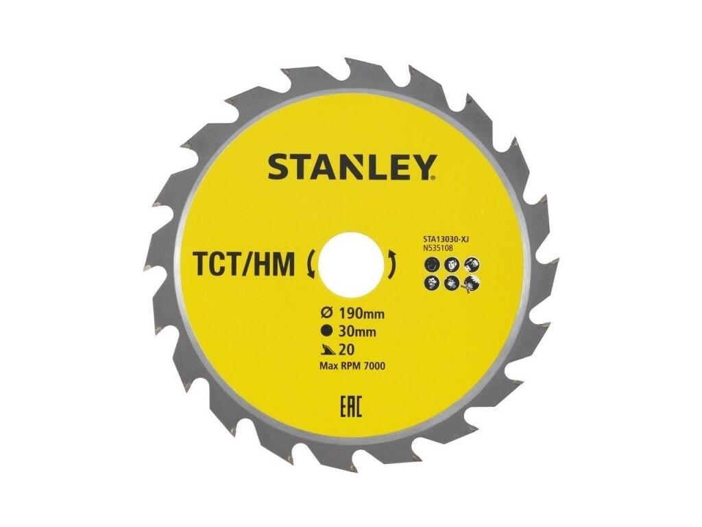 Pilový kotouč TCT/HM pro podélné řezy Ø 190 x 30 mm, 20 zubů - ST-STA13030-XJ