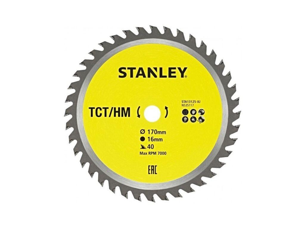 Pilový kotouč TCT/HM pro příčné řezy Ø 170 x 16 mm, 40 zubů - ST-STA13125-XJ