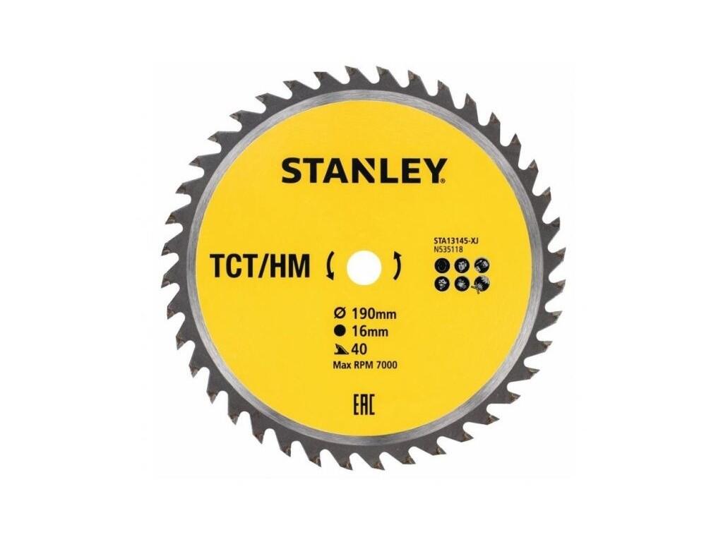 Pilový kotouč TCT/HM pro příčné řezy Ø 190 x 16 mm, 40 zubů - ST-STA13145-XJ