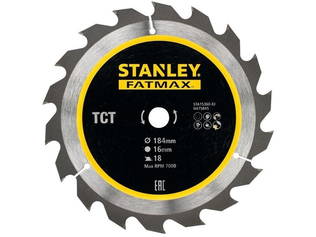 Pilový kotouč TCT/HM brousitelný pro podélné řezy Ø 184 x 16 mm, 18 zubů - ST-STA15360-XJ