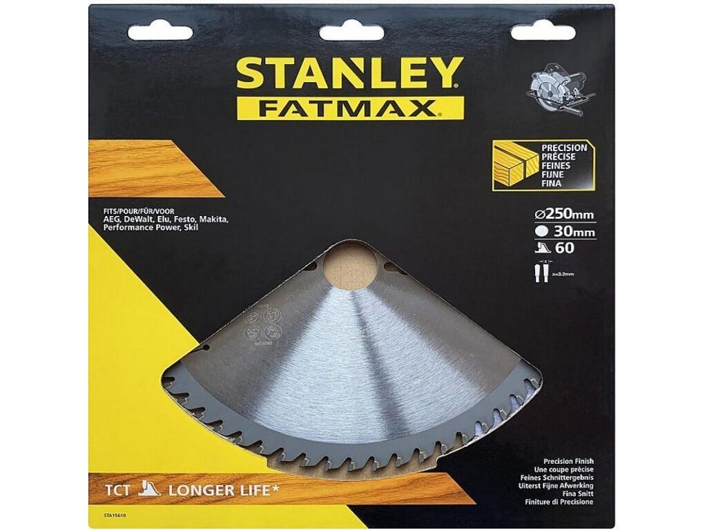 Pilový kotouč TCT/HM brousitelný pro příčné řezy Ø 250 x 30 mm, 60 zubů - ST-STA15610-XJ