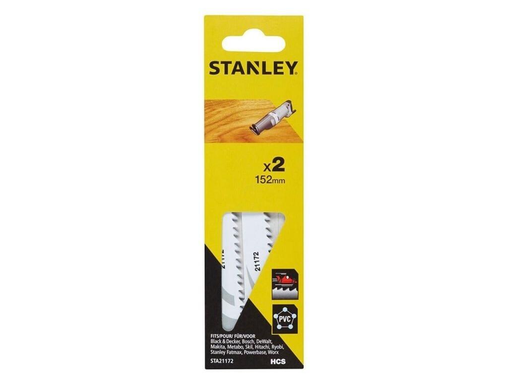 Pilové listy HCS na dřevo a plast pro mečovou pilu, délka 152 mm, rozteč 4 mm, 2 ks - ST-STA21172-XJ