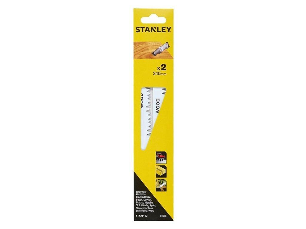 Pilové listy HCS na větve pro mečovou pilu, délka 240 mm, rozteč 5-6,5 mm, 2 ks - ST-STA21182-XJ
